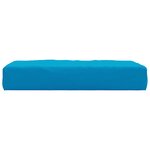 vidaXL Coussin de palette bleu clair 60x60x9 5 cm tissu oxford