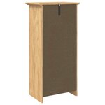 vidaXL Cabinet de salle de bain BODO Marron miel 44 x 30 x 90 cm