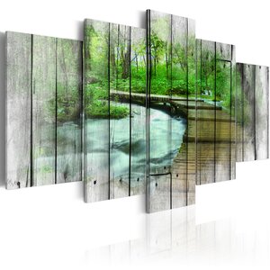 Tableau - forest of secrets l x h en cm 100x50