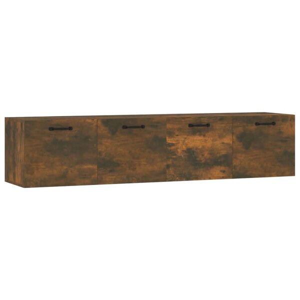 vidaXL Armoires murales 2Pièces Chêne fumé 60x36 5x35cm Bois d'ingénierie