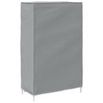 vidaXL Meuble à chaussures gris 60 5x30x97 cm tissu non tissé