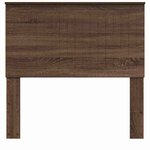 vidaXL Tête de lit Chêne brun 100 cm Bois d'ingénierie