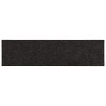 Vidaxl tapis d'escalier autocollants rectangulaire 15 pièces 76x20 cm