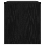 vidaXL Meuble TV Chêne noir 60 x 35 x 40 cm Bois d'ingénierie