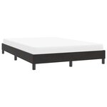 vidaXL Cadre de lit sans matelas noir 160x220 cm velours