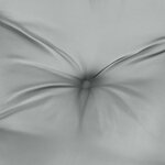 vidaXL Coussins de chaise à dossier haut lot de 4 gris clair mélangé
