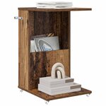 vidaXL Table d'appoint Bois ancien 40 x 35 x 60 cm Bois d'ingénierie