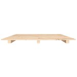 vidaXL Cadre de lit sans matelas 90x190 cm bois de pin massif