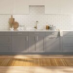 vidaXL Tapis rectangulaire naturel 60x300 cm bambou