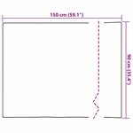 vidaXL Film Miroir Auto-adhésif 90 x 150 cm 2 Pièces Argenté PET