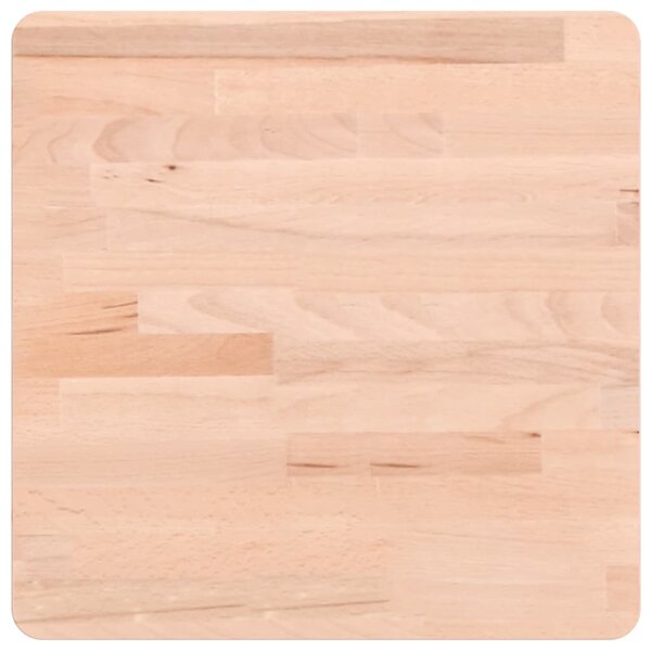 vidaXL Dessus de table 40x40x1 5 cm carré bois massif de hêtre