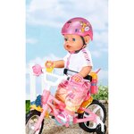 Zapf Creation 836835 - BABY born casque de vélo pour poupée