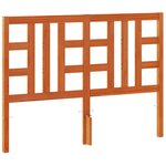 vidaXL Tête de lit cire marron 150 cm bois massif de pin