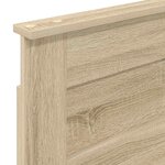 vidaXL Tête de lit Chêne Sonoma 75 cm Bois d'ingénierie
