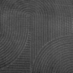 vidaXL Tapis IZA poils courts style scandinave anthracite 100x200 cm