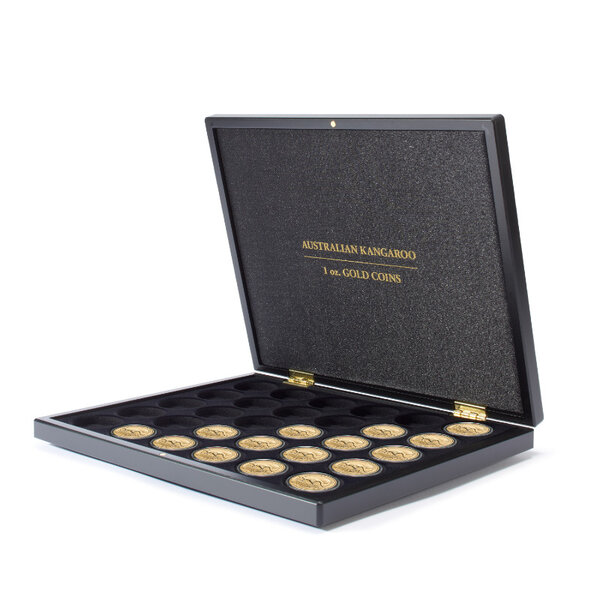 Coffret Volterra pour 30 pièces en Or Australian Kangaroo (1 OZ.)