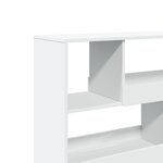 vidaXL Cloison de séparation blanc 100x33x94 5 cm bois d'ingénierie