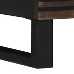 vidaXL Armoires de chevet 2 Pièces 40 x 33 x 46 cm en bois de mangue massif