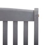 vidaXL Chaises pliables d'extérieur lot de 4 et coussins Bois d'acacia