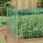 vidaXL Filet de protection pour oiseaux Vert 4 x 5 m Polyéthylène