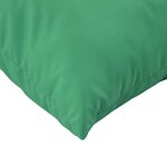 vidaXL Coussins de palette lot de 2 vert tissu oxford