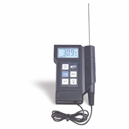 Thermomètre digital avec sonde en inox - pujadas - acier inoxydable