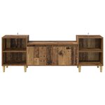 vidaXL Meuble TV Bois Ancien 160 x 35 x 55 cm Bois d'ingénierie