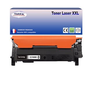 Toner compatible avec Samsung CLT-K404 pour Samsung XPress C480 - Noire -1 500 pages - T3AZUR