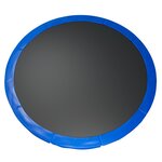 Coussin de protection des ressorts pour trampoline 12ft / 366 cm- bleu ciel - pvc