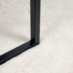 vidaXL Tapis en Fourrure Synthétique de Lapin Olite Crème 60 x 110 cm