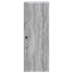 vidaXL Armoire Murale Sonoma gris 33 x 34 5 x 90 cm Bois d'ingénierie