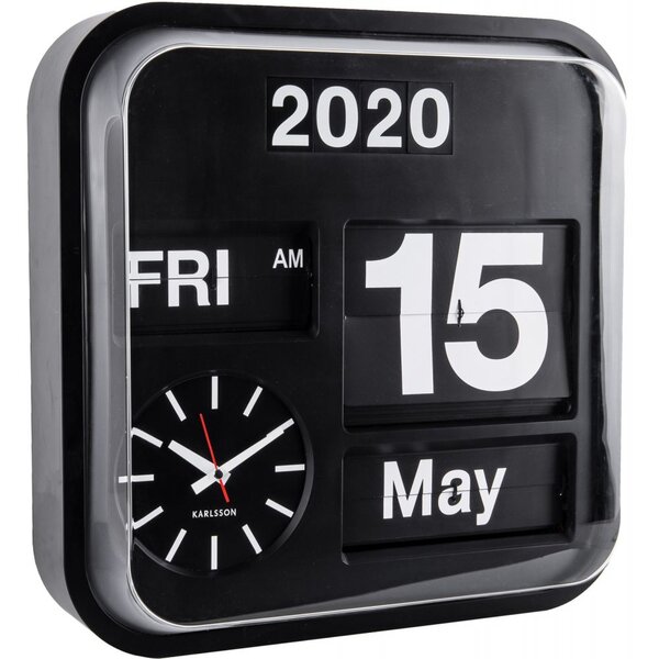 Horloge vintage big flip 43 cm