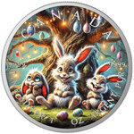 FRIDAY Happy Easter 1 Once Argent Monnaie 5 Dollars Canada 2025