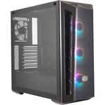 COOLER MASTER MasterBox Dark Mirror Boîtier PC Gaming (ATX, Panneau en verre trempé, 3x120mm ARGB) - Noir