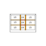 Saladette réfrigérée vitrée pare-haleine droit - 2 portes gn 1/1 - atosa - r600a - acier inoxydable2300900pleine x700x1410mm