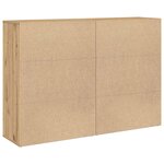 vidaXL Buffet chêne artisanal 60 x 31 x 84 cm Bois d'ingénierie