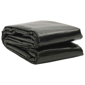 vidaXL Couverture de piscine Noir 450 x 220 cm PE