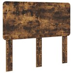 vidaXL Tête de lit Chêne fumé 135 cm Bois d'ingénierie