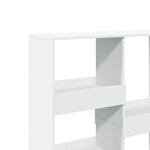 vidaXL Bibliothèque/Cloison de séparation blanc 100x33x115 cm