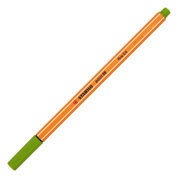 Stylo-Feutre POINT 88 Pointe Fine 0 4 mm Vert pomme STABILO