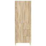 vidaXL Ensemble de Meubles 2 Pièces 66 x 34 5 x 90 cm Bois d'ingénierie