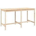 vidaXL Ensemble de bar de jardin 9 Pièces Bois de pin massif