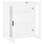 vidaXL Armoire murale blanc 69 5x34x90 cm