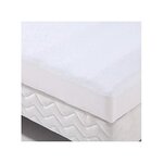 Protection literie housse 80 x 190 cm blanc
