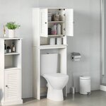 vidaXL Armoire de toilette avec étagère VIGO Blanc 60 x 27 x 161 cm