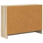 vidaXL Buffet Chêne Sonoma 73 5 x 22 5 x 53 5 cm