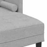 vidaXL Ensemble de Canapés Gris nuage 173 x 131 x 67 cm tissu