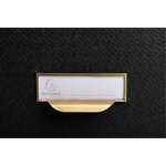 Porte-revues Officebyme Dos 100mm - Noir - X 2 - Exacompta