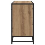 vidaXL Cabinet de salle de bain Chêne artisanal 80 x 33 x 60 cm