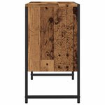 vidaXL Armoire lavabo de salle de bain vieux bois 60x33x60 cm